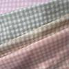 Korean Style High-Quality Plaid Shirts, Dresses, and Shoe Materials for Men, Women, and Children