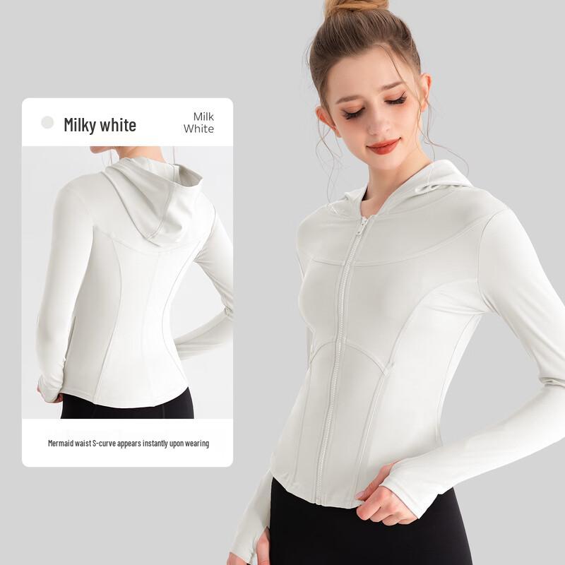 Ayoubu Women's Long-Sleeve Fitness Jacket