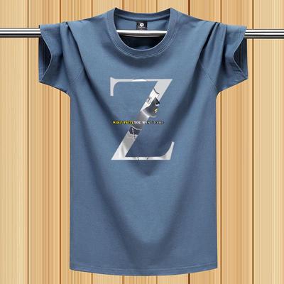 Men's Summer 2025 Pure Cotton Heavyweight Short-Sleeve Fashion T-Shirt