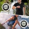 Multi-Function Sports Wristwatch 100M Water Resistant for Men Swimming Diving Surfing Alarm Calendar Stopwatch Dual Time 12/24 Hour Display