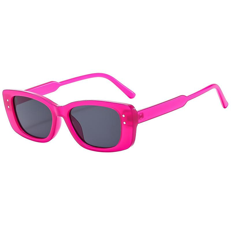 Geometric Square Sunglasses With Uv400 Protection For Outdoor Sports And Fashion Enthusiasts