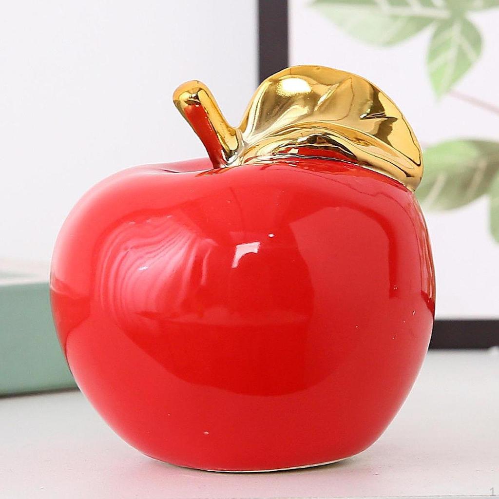 Figurine Statue Collectible Nordic Fruit Sculpture Fruits Ornament for Bedroom Entryway Table