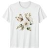 Butterfly Flower Floral Nature Mens TShirt Womens Tee Graphic Unisex Top Unisex T-Shirt