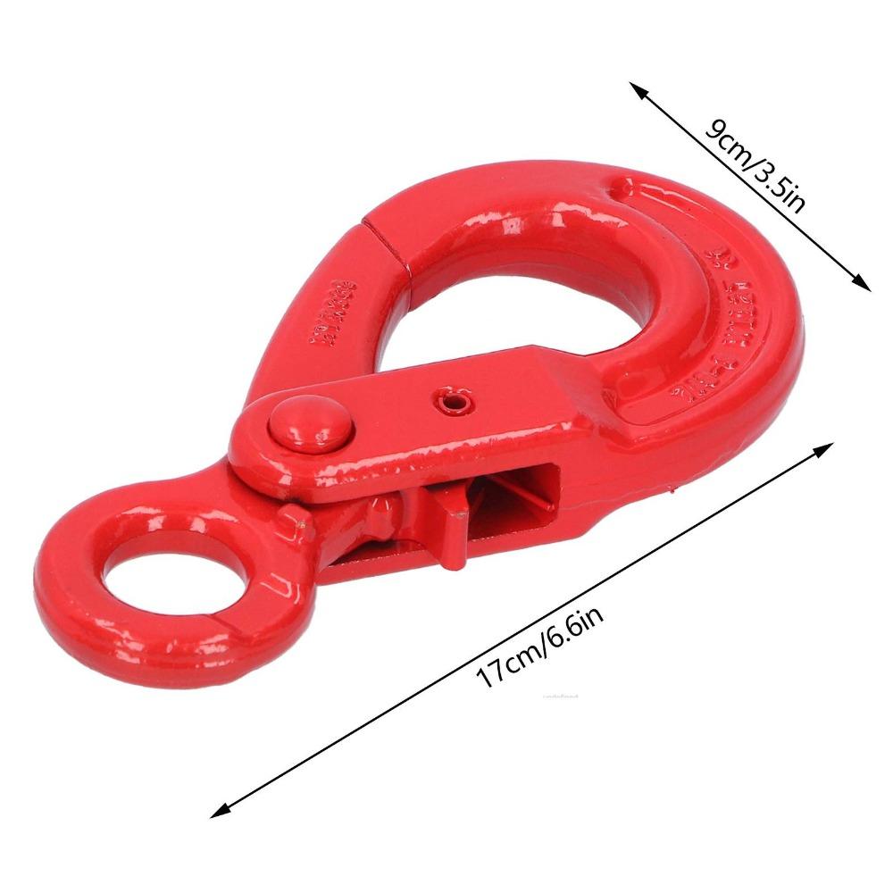Safety Lock Lifting Rigging Hooks SelfLocking Towing Hooks Slip Hook Construction Lifting