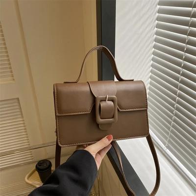 Kadınlar için minimalist kış çantası retro çapraz askılı çanta omuz çantası koltuk altı lüks moda trendi yeni