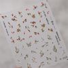 1pcs 5D Fashion Cartoon Mini Bow Nail Art Stickers Red Black White Ribbon Nail Decorations Decals DIY Nail Accessories