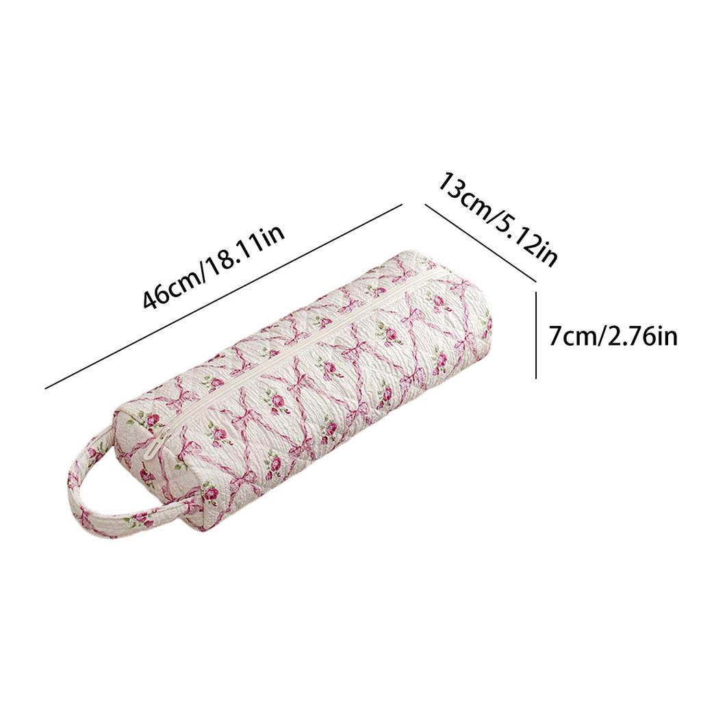 Quilted Travel Storage Bag Shockproof Padded Portable Hair Tools Bag Large Capacity Hair Straightener Container for Home Storage