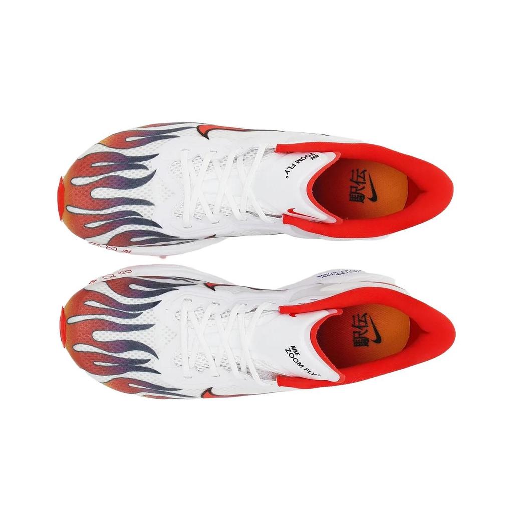 Nike Zoom Fly 6 Ekiden Pack Unisex Sneakers Vit Habanero-Röd Svart HQ3498-100