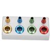 Zjchao Watch Oil Injector Kit, Oil Cup and Pen Kit, Professional Grade Watch Oil Injector Kit, Set of 4 Oil Cups and 4 Oil Pens, Watchmaker Repair Too