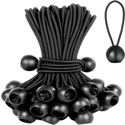 Lot de 30 Boules Bungee pour Bâche Corde Bungee pour Bâche pour Bannière Tente Crochets Support Bâches