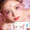 Realistic Glitter Butterfly Face Tattoo Waterproof Face Temporary Tattoo  Women Kids Children