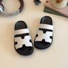 Kids Soft Sole Hollow Out Casual Beach Slide Sandals For Boys And Girls