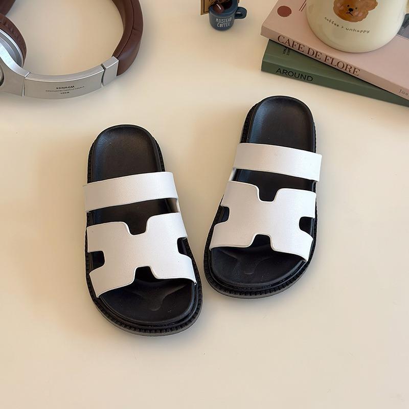 Kids Soft Sole Hollow Out Casual Beach Slide Sandals For Boys And Girls