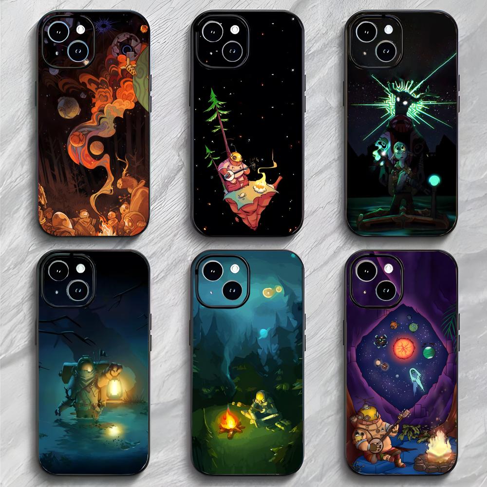 SciFi Exploration Game O-Outer Wilds Phone Case Phone Case Soft Packaging Lightweight For iPhone17 16 15 14 13ProMax