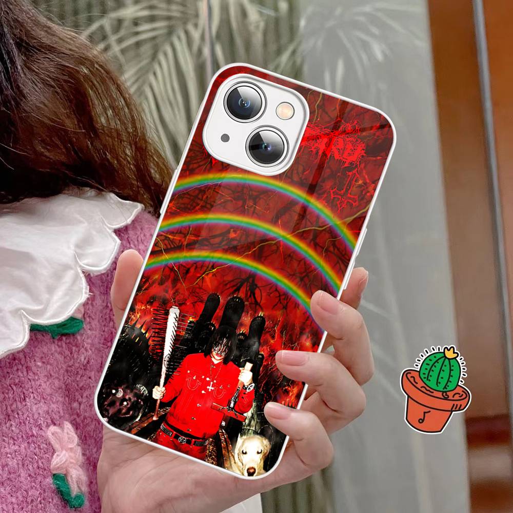 Sematary Haunted Tempered Glass For Iphone 14 13 12 11 Pro Mini XS MAX 14Plus X XS XR Fundas