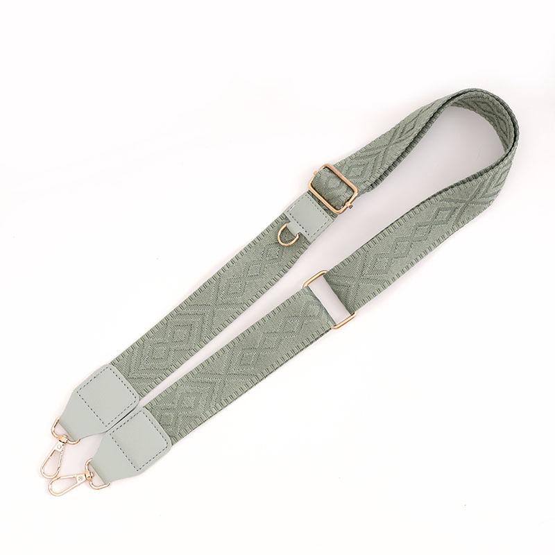 New Messenger Bag Strap Shoulder Strap Adjustable Women's Bag Accessories Polyester Pattern Replacement Bag Belt Transformation