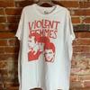 26 Violent Femmes Band weißes kurzärmeliges Unisex-T-Shirt klassisch NH13440 Unisex-T-Shirt