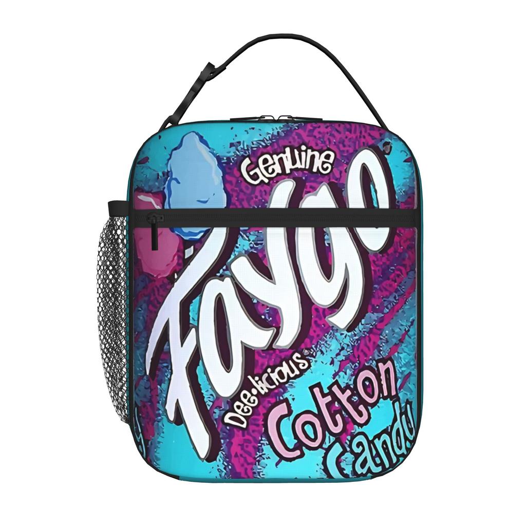 1 Piece Zipper Closure fruit soda Storage Bag Pocket Faygo School Lunch Food Box Reusable For Lunch Food Bag
