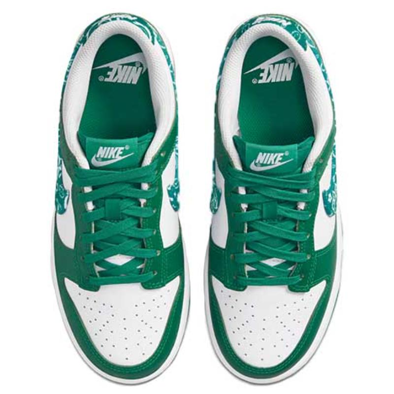 Nike Dunk Low 'Green Paisley' Women's Skate Shoes Sneakers DH4401-102