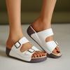 New Female Shoes Ladies' Slippers Platform Summer Soft Slides Retro Concise Slippers Women Summer Shoes Slides Platfor