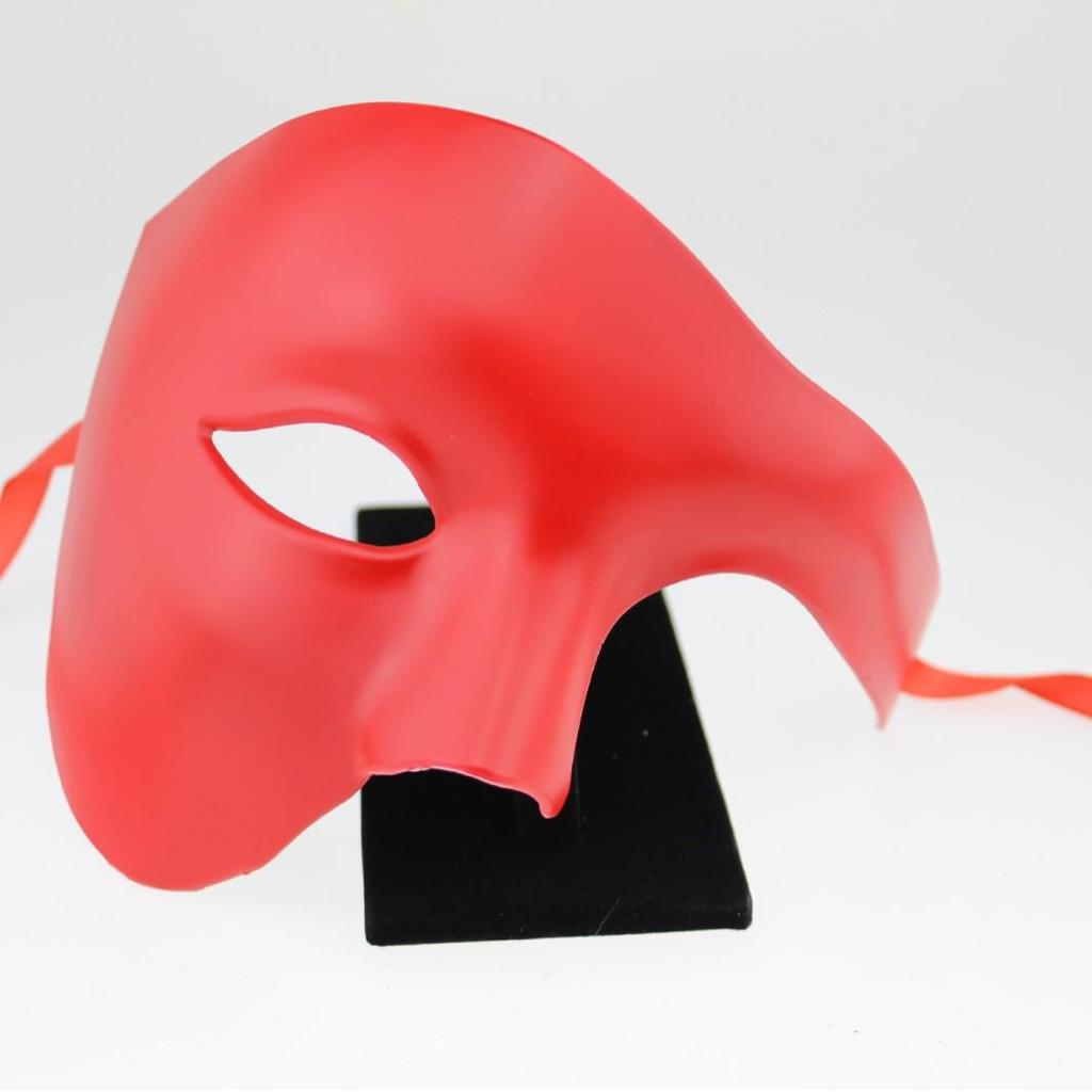 Halloween Masquerade Phantom of the Opera Half Face Mask for Men and Women
