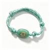Trendy New Arrival Colorful Natural Stone Eye of the Devil Woven Bracelet Vintage 4mm Oval Adjustable Handwoven Bracelet Jewelry