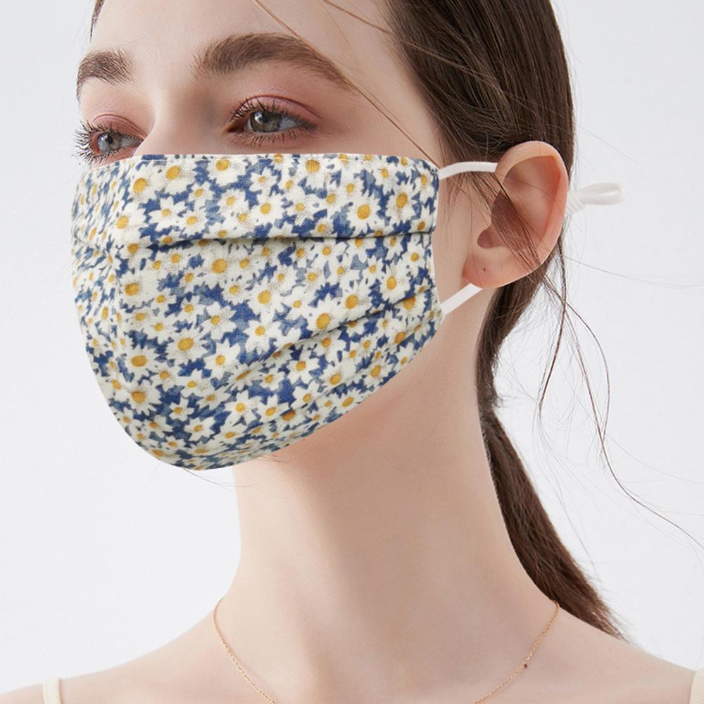

Breathable Cotton Printing Mask Washable Sunscreen Mask Breathable Face Mask Outdoor Sports