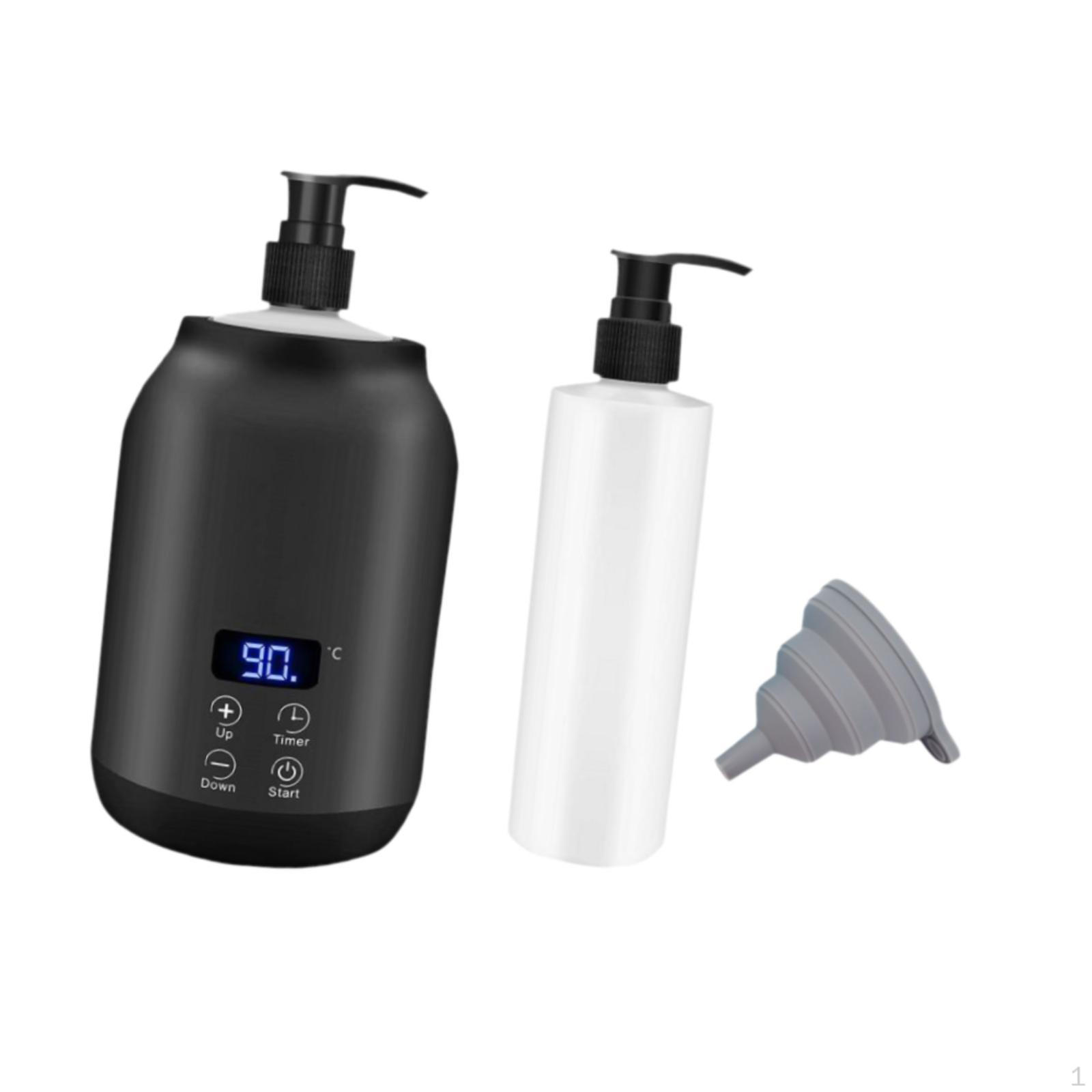 

Одна пляшка Масляний нагрівач Клавіша сенсорного керування Багатоцільовий лосьйон Теплий білий чорний