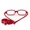 Baby Girl's Boy's Glasses Size 42mm with Cord No Screw One-piece Flexible Toddler Bendable Children Glasses Frame