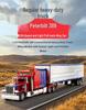 1:24 Peterbilt 389 Alloy Semi-Truck Model with Pull-back, Sound, and Light Features
