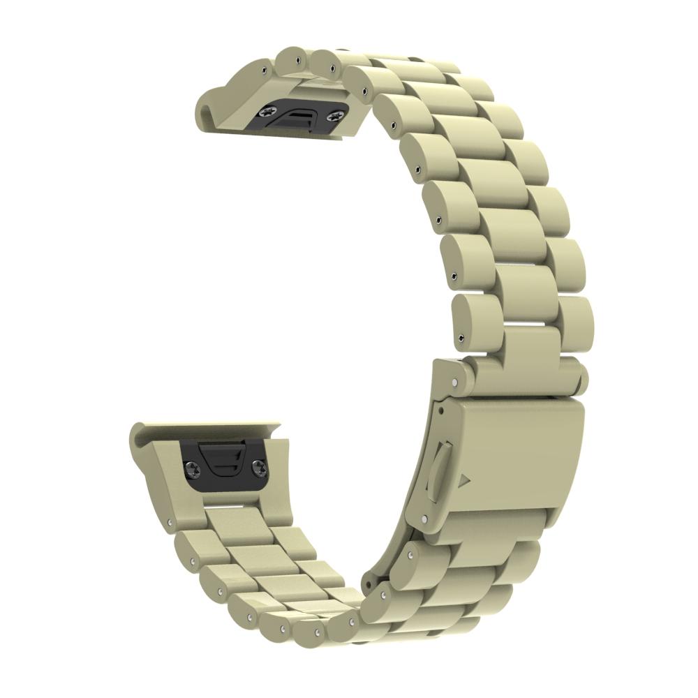 26mm Watch Band for Garmin Fenix 8 51mm/Enduro 3/Enduro 2 Plastic 3-Bead Wrist Strap