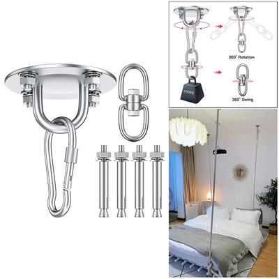 Soporte de Suspensión de Acero Inoxidable 304 Montaje para Hamaca Gancho de Techo Anclaje Colgador