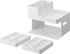Yamazaki Blood Pressure Monitor and Medication Storage Tower Series 10989 Case, White,