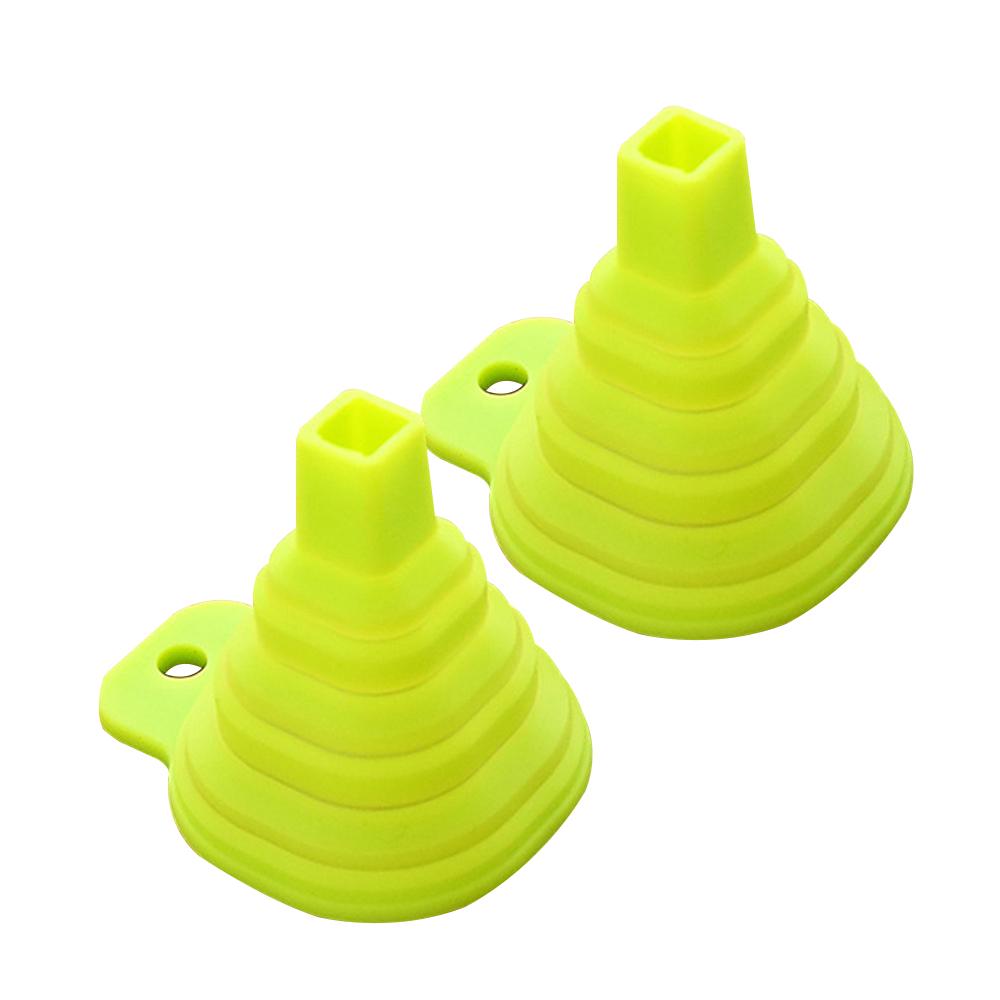 Collapsible Silicone Funnel - Foldable Kitchen Funnel For Cooking, Baking & Liquids 7 thumbnail image