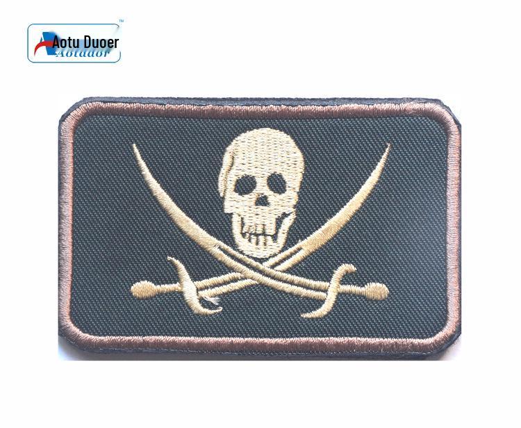 US Navy SEALs Jolly Roger Totenkopf Moral-Patch