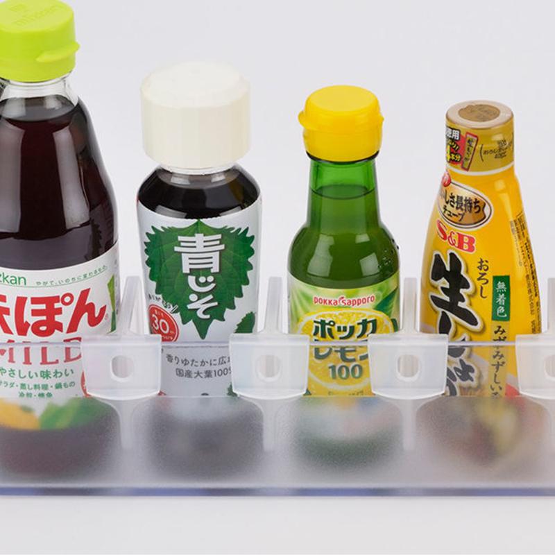 1/4 pièces séparateur de rangement pour réfrigérateur, panneau de séparation rétractable en plastique, attelle de rangement pour bouteilles de cuisine, organisateur d'étagère