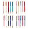 5Pcs Sequins Drift Sand Ballpoint Pens Refillable Metal Ballpoint Pens 1.0MM Tip for Daily Writing and Note Taking