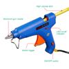 100W Hot Melt Glue Gun For 11mm Glue Sticks Mini Industrial Household Heat Electric Hot Gun For Car Dent Removal DIY Repair Tool