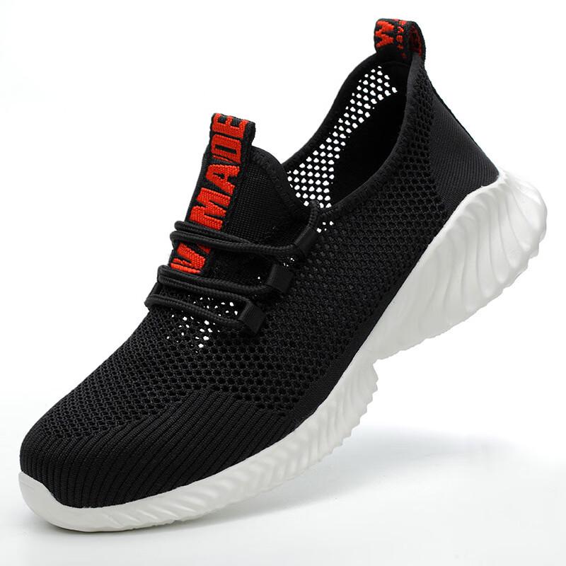 Bozong Летняя дышащая рабочая обувь для безопасности 24.5 (245mm)