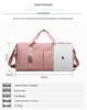 Women's Lightweight Multi-Functional Sports Bag with Shoe Compartment and Dry/Wet Separation