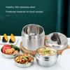 Lunch Box, Insulation Bento Lunch Box 4 Layer Stackable Compartment Stainless Steel Lunch Container for Outdoor Travel, Box