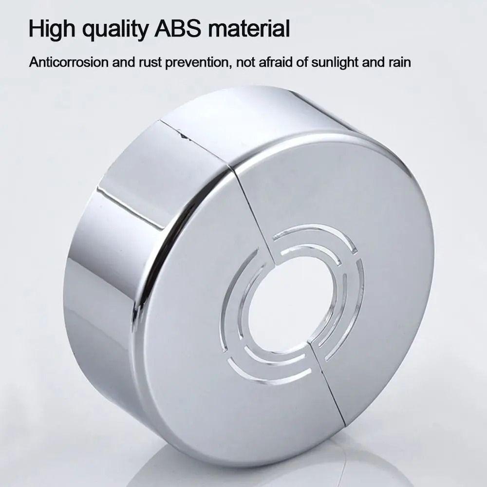 Round Bathroom Decorative Cover Adjustable Shower Faucet Round Covers  Wall Hole Panel