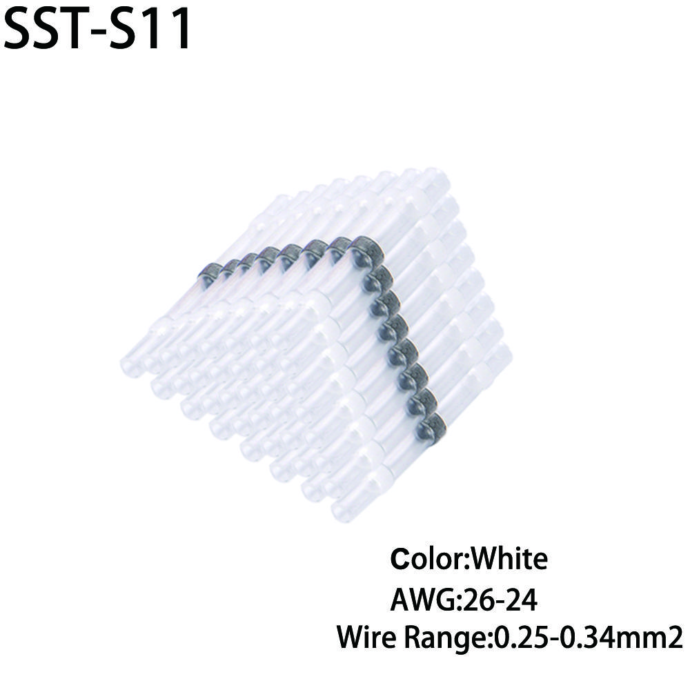 Heat Shrink Terminals Waterproof Solder Ring Seal Electrical Connectors Wire Cable Splice Kit Automotive Marine 0.25-6mm²
