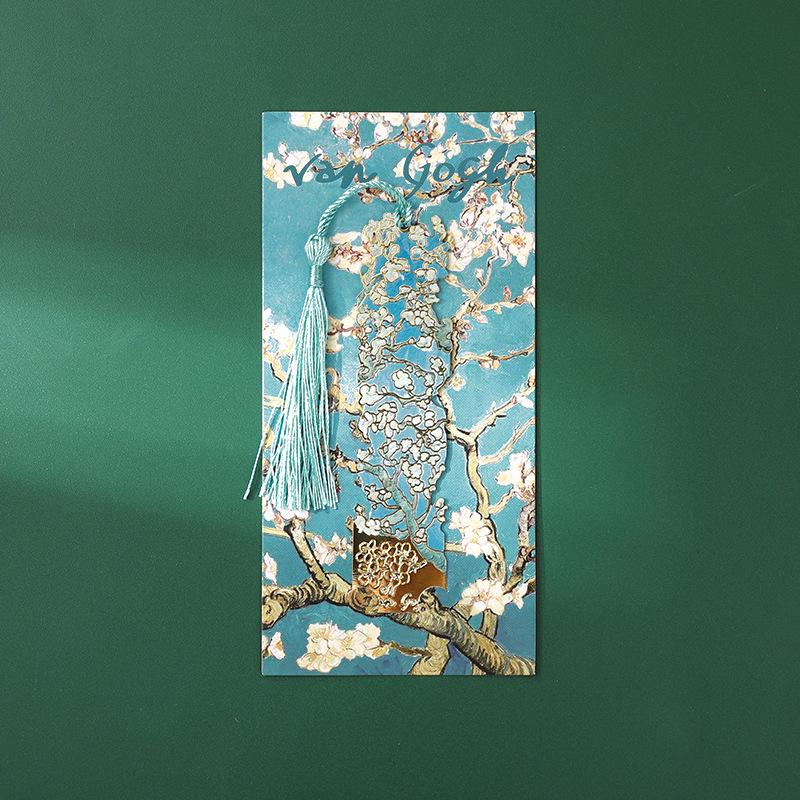 Van Gogh Ölgemälde Metall Lesezeichen - Klassischer Souvenir Clip Geschenk