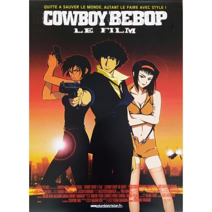 

COWBOY BEBOP Affiche Cinéma Originale Roulée Petit format 54x40cm WATANABE