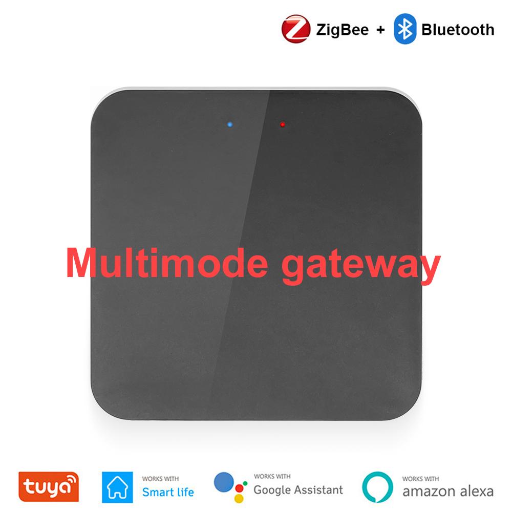 Tuya Smart Home Multi-mode Gateway Hub Zigbee 3.0 Bluetooth to WiFi Wireless Bridge Mesh Smart Life Works with for Alexa Google