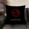 Hot Rock E-Evanescence Pillow Case Natural Linen Organic Fabric Double-Sided Printing Sofa Home Decor Gift Cushion Cover