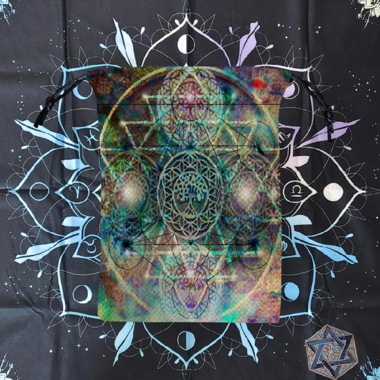 Divinations Tarots Bag Board Game Mini Jewelry Packagings Storage Pouch Gift Bag
