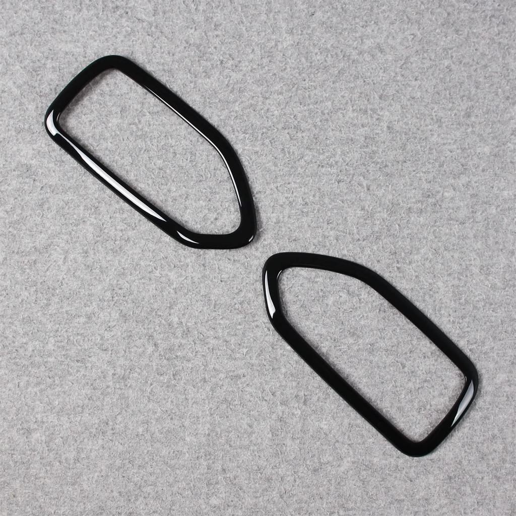 RUIQ Toyota New 90 Series 2022 Dedicated Interior Front Inner Door Handle Garnish Voxy/Noah (January onwards) (Piano Black)