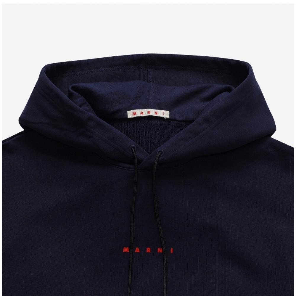 Marni Fumu0073p8 UScu87 Lob95 Logo Men S Hoodie
